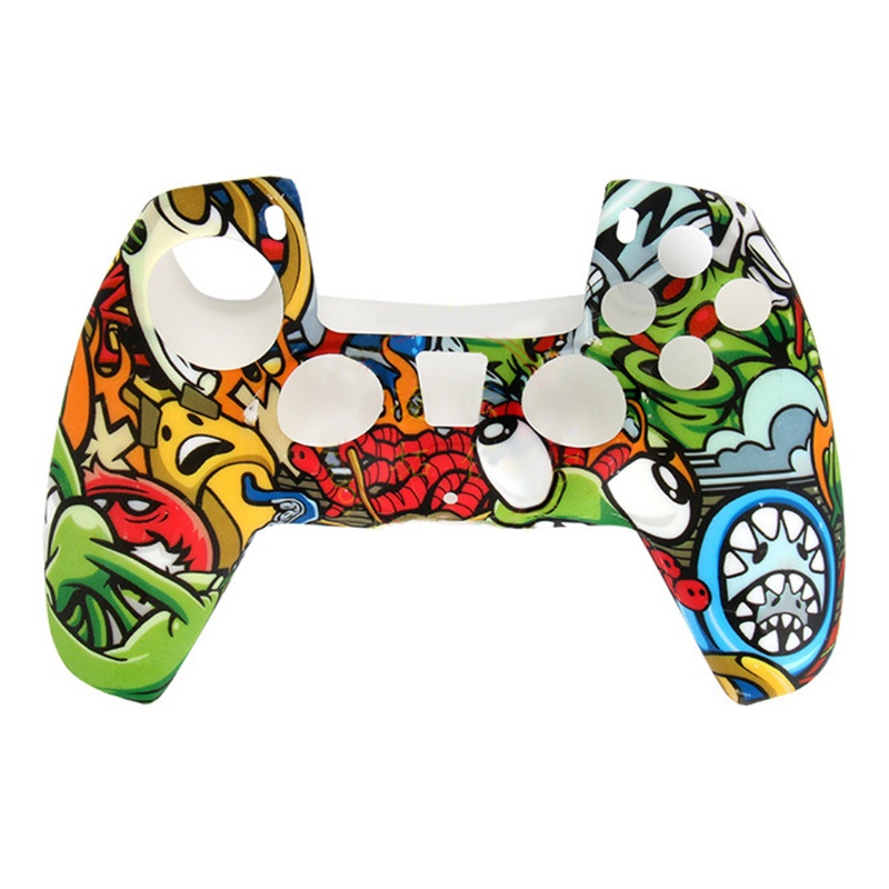 Vỏ Bọc Silicon Chống Bụi Họa Tiết Rằn Ri Cho Tay Cầm Chơi Game