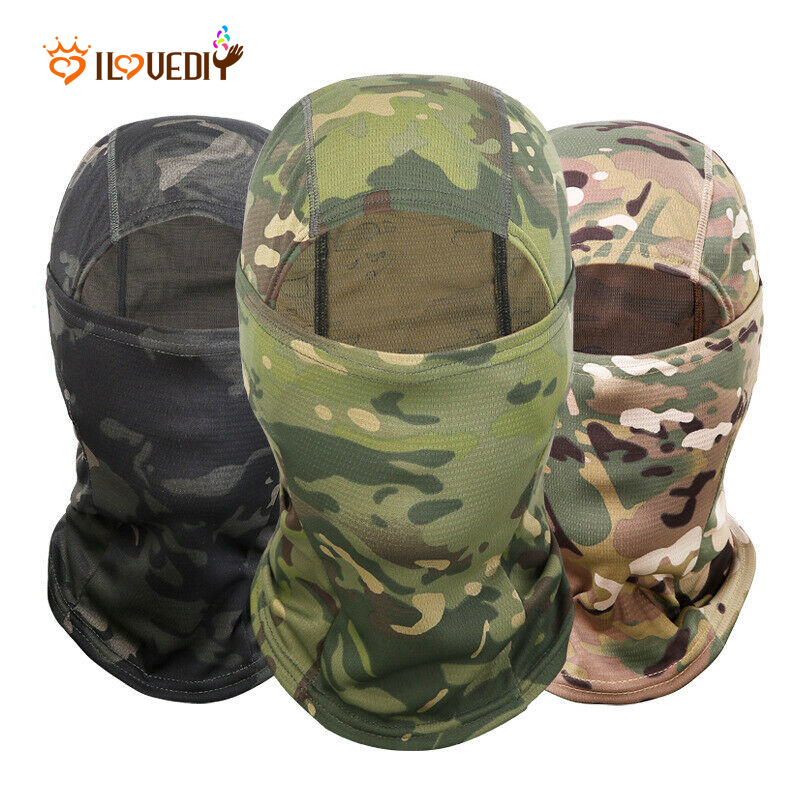 Mũ trùm đầu thể thao bằng polyester thoáng khí chống nắng chống tia UV tùy chọn họa tiết cho nam và nữ