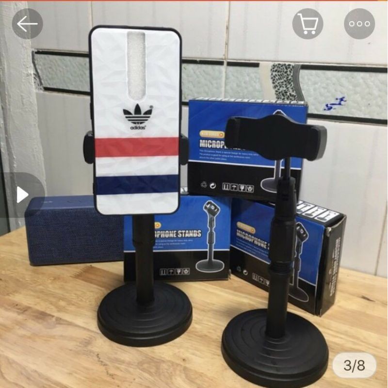 Giá đỡ điện thoại [FREE SHIP] dùng để livestream điều chỉnh được độ cao | BigBuy360 - bigbuy360.vn