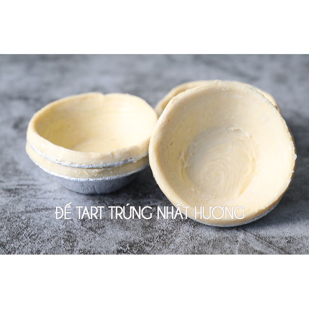 30_Đế Bánh Tart Trứng Vị Truyền Thống/Portugese Egg Tart Shell Gói 30 Đế (650gr) (GIAO HÀNG HỎA TỐC TPHCM VỚI NOWSHIP)