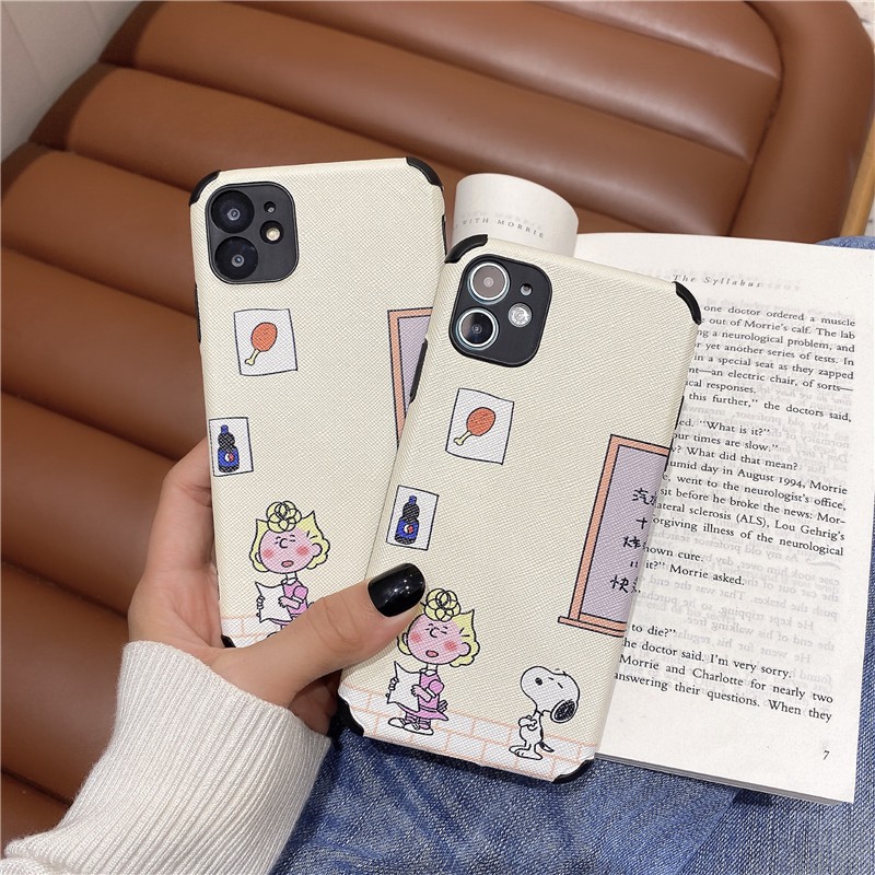 Soft shell Tpu Cover Cartoon For iPhone 7 8 plus X Xs XR 11 Pro 12 Mini Max Cover Casing | BigBuy360 - bigbuy360.vn