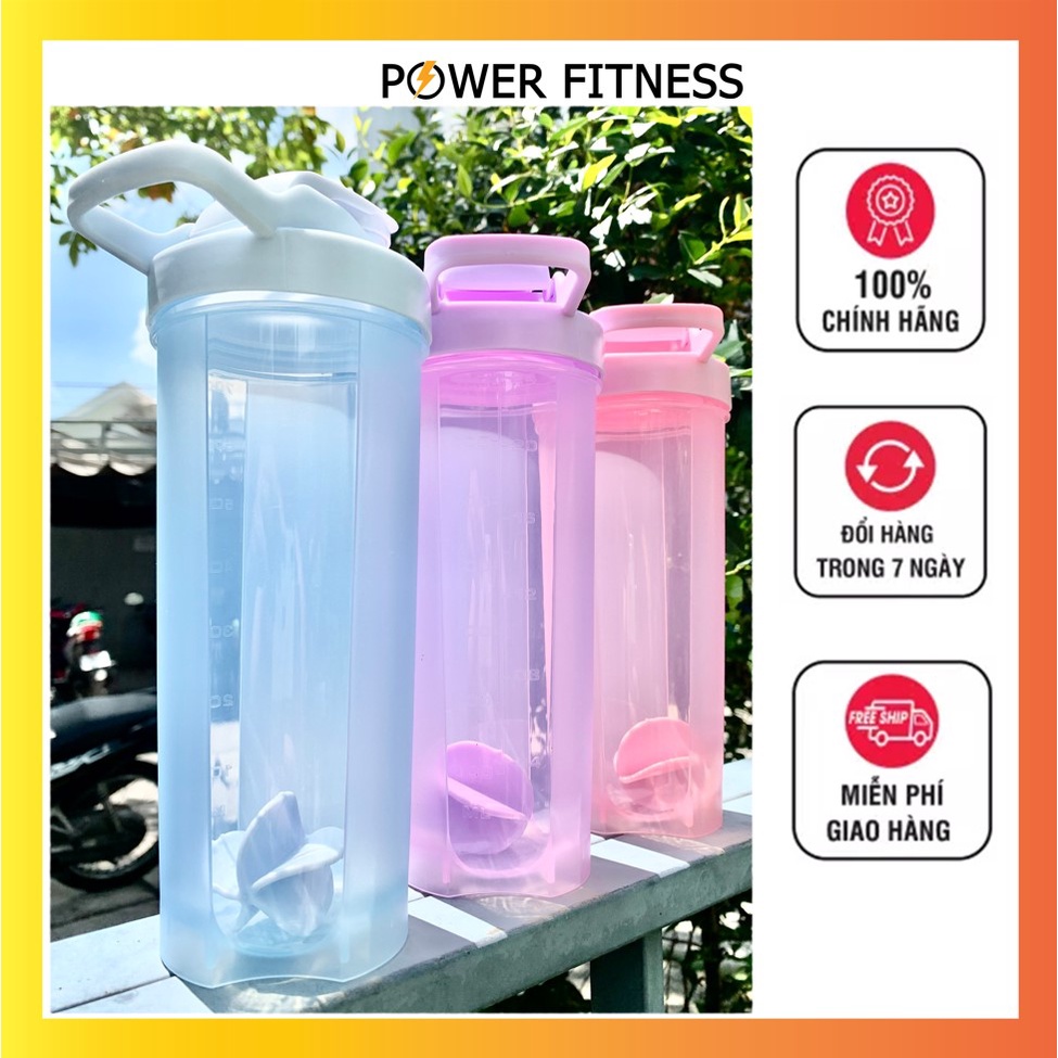 Bình đựng nước thể thao lắc tập gym Power Fitness C1001