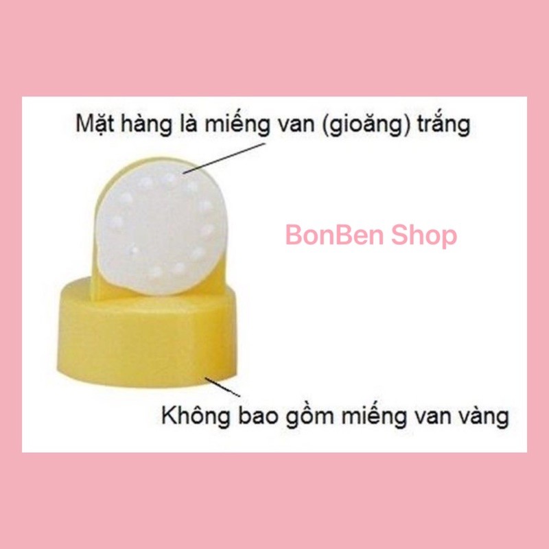 Cặp van trắng máy hút sữa pump