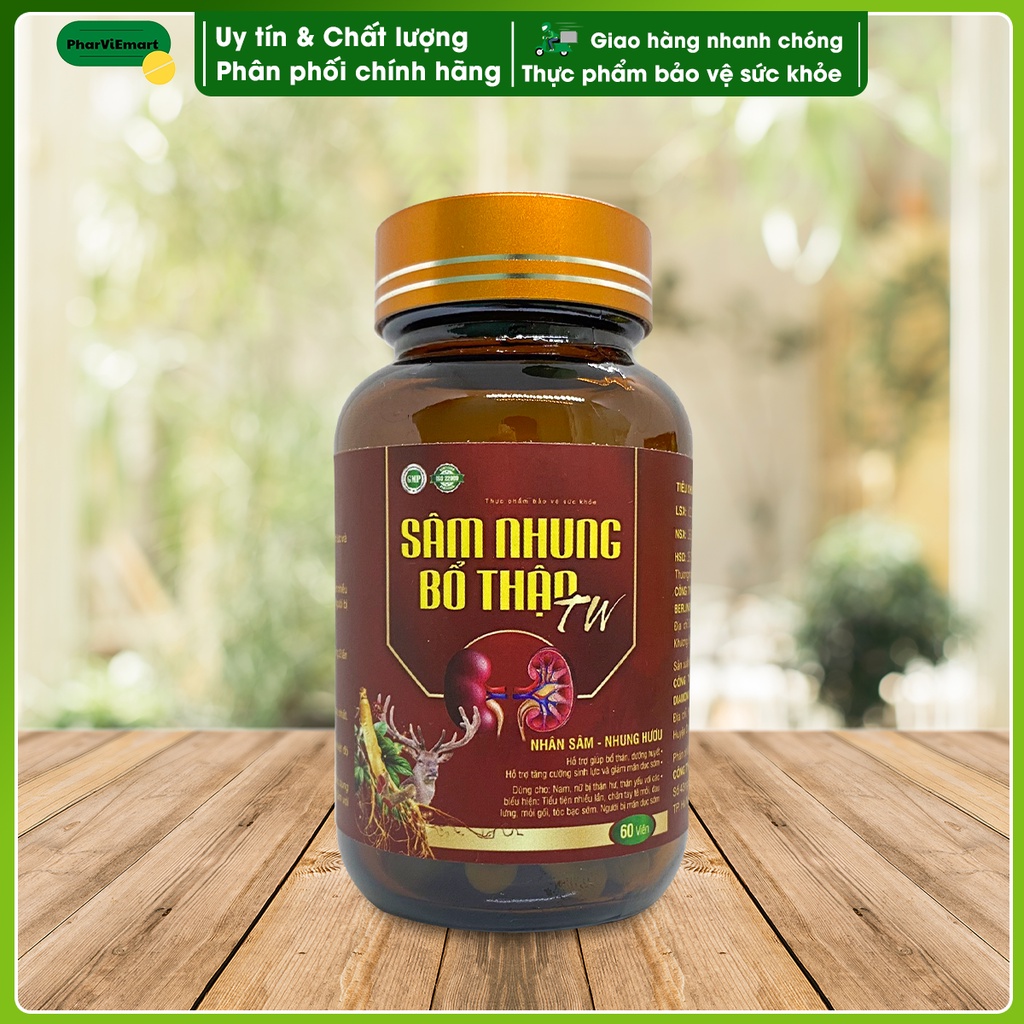 Sâm Nhung Bổ Thận TW Bổ Thận Dưỡng Huyết