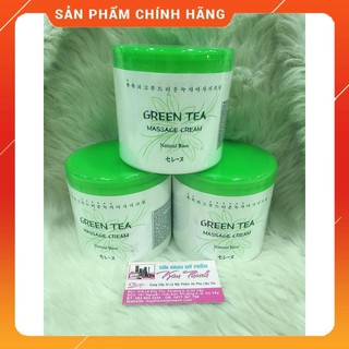 Kem massage trà xanh green tea