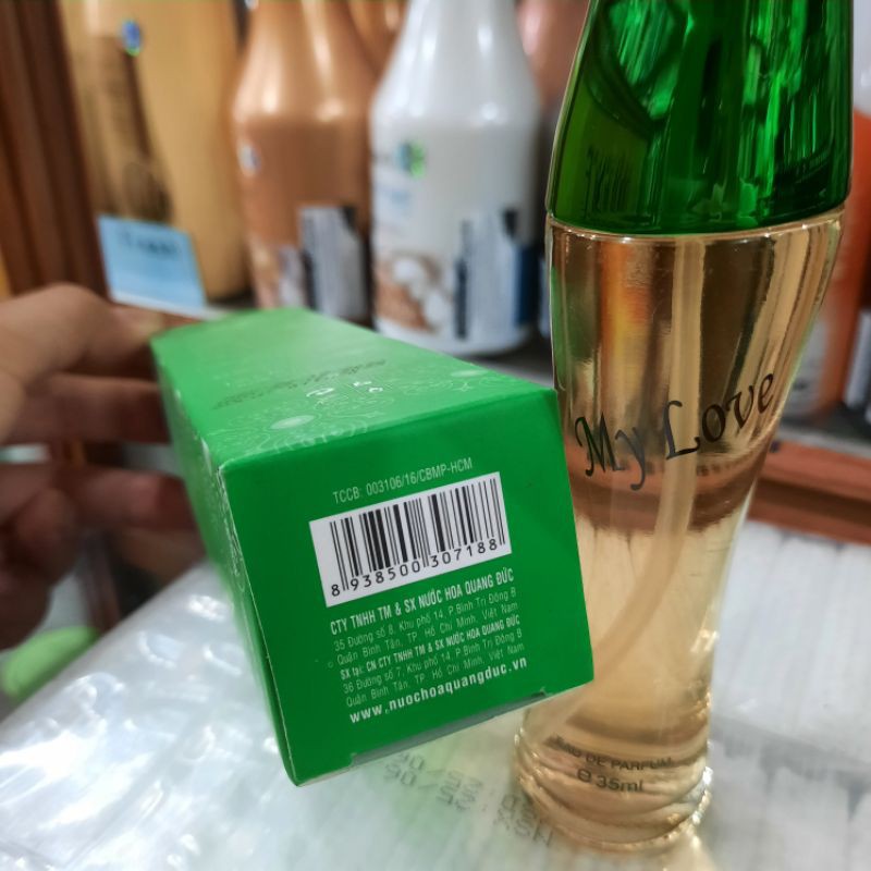 Nước Hoa My Love 35ml XANH LÁ