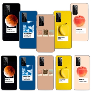 Ốp điện thoại bằng silicon in hình 90YF PANTONE ART cho Huawei P20 P30 Pro Lite Y6P Y6 Y9 Prime 2019 2018 Y7A