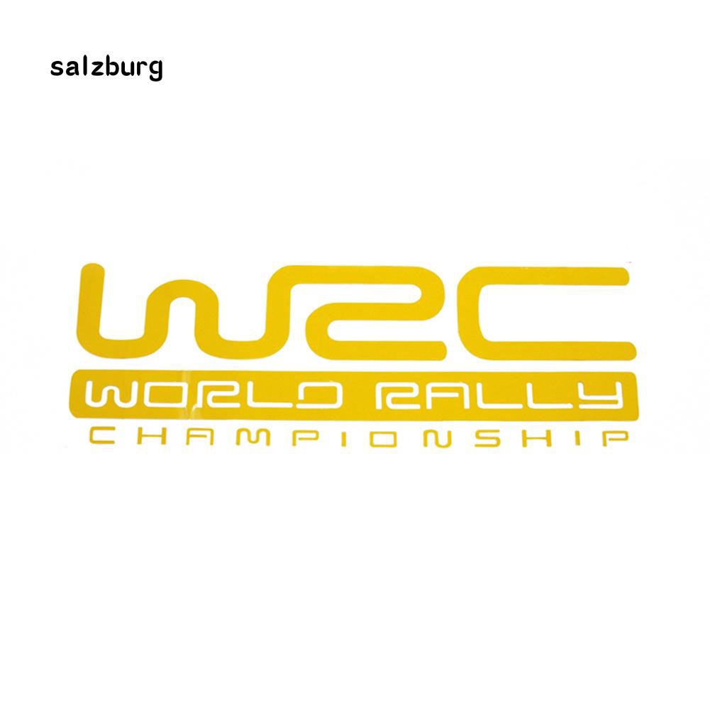 Miếng dán in chữ WRC World Rally Championship dành cho xe Ford Mazda