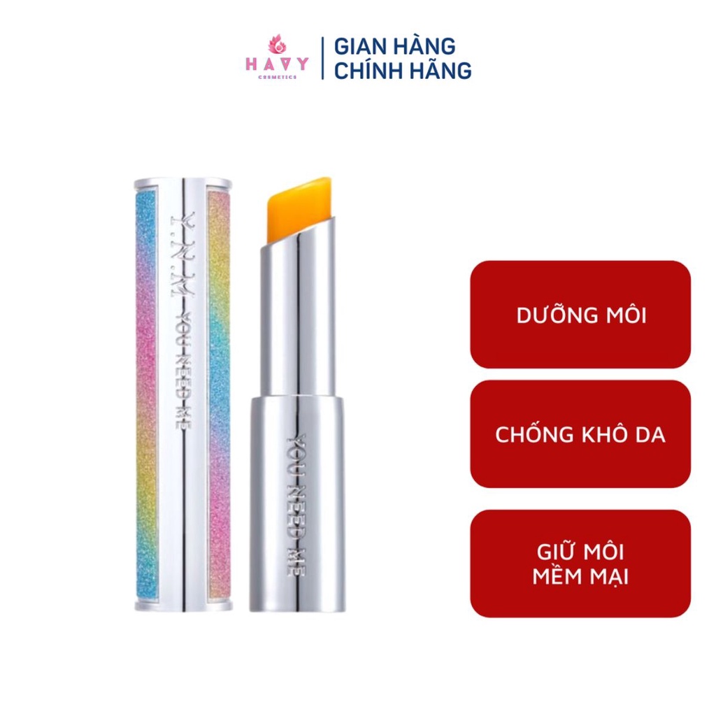 Son Dưỡng Đổi Màu YNM Rainbow Honey Lip Balm