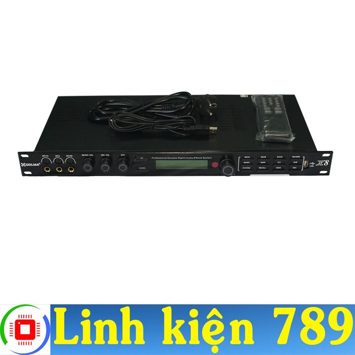 Vang số chống hú Geima X8 có cổng quang - Linh Kiện 789