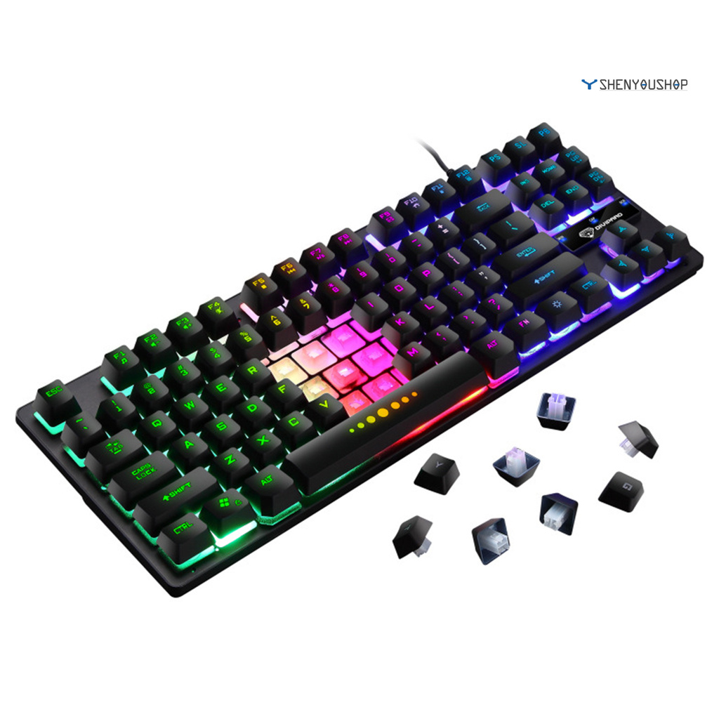 Bàn Phím Cơ Gaming Gk-10 87 Phím Có Đèn Nền Cho Laptop / Pc | WebRaoVat - webraovat.net.vn