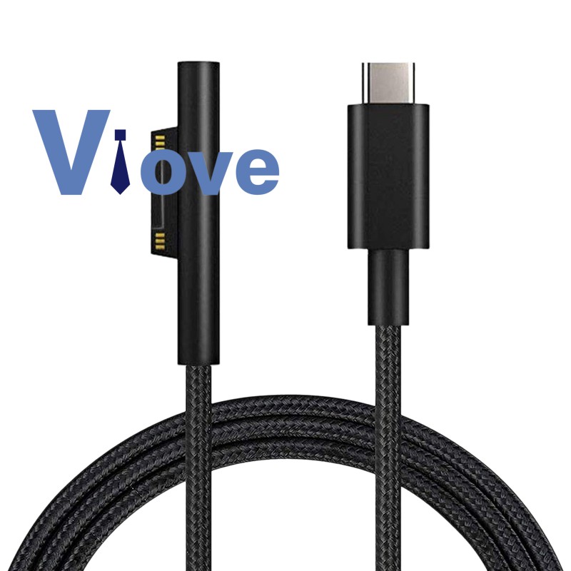 Dây Cáp Sạc Usb-C Cho Máy Tính Bảng Surface Pro 6 / 5 / 4 / 3 | BigBuy360 - bigbuy360.vn