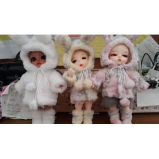 Set lông cho búp bê.size ob11.1/8.barbie.xinyi.blythe.
