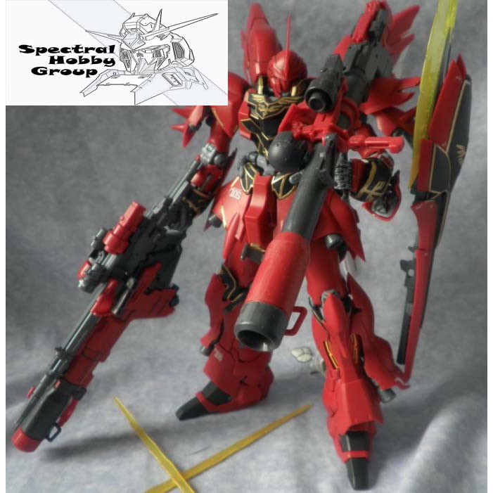 Phụ kiện Mô hình nhựa MG RG hg Bazooka x2 cho Sazabi Sinanju (SP KO KHÔNG KÈM GUNDAM)