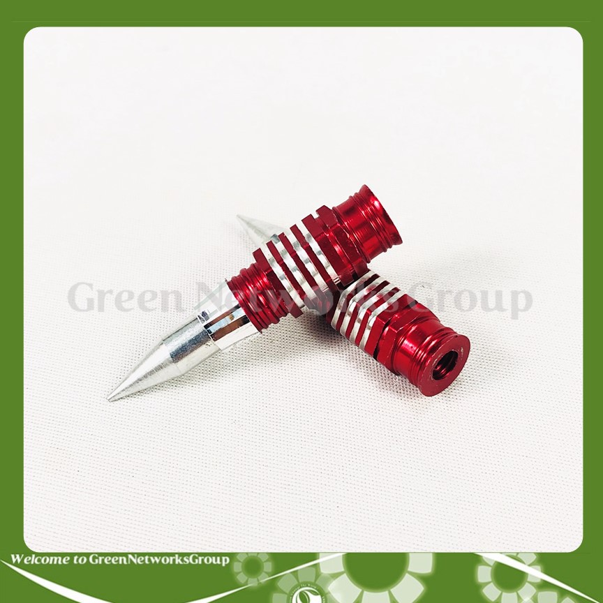 Bộ 2 Ốc đũa thắng Hỏa Tiễn Viền Sọc trang trí xe máy Greennetworks