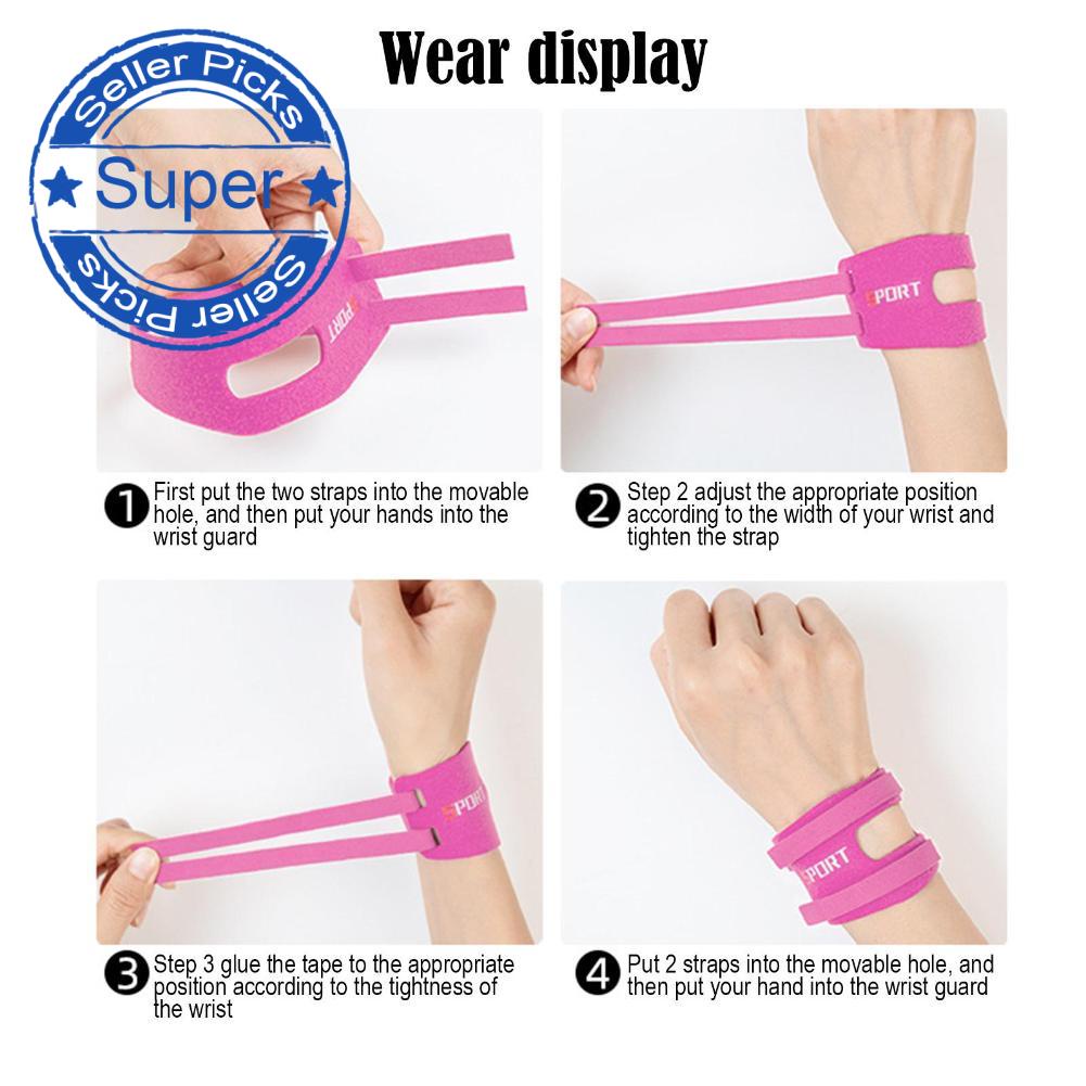 1 Cặp Băng Đeo Cổ Tay Bảo Vệ Giảm Đau Dành Cho Người Tập Yoga G8P1