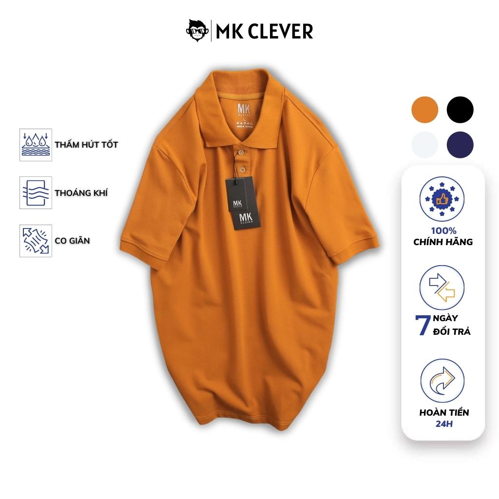 Áo Polo MK CLEVER, chất liệu thun cotton co giãn, basic trẻ trung, lịch sự - AP057