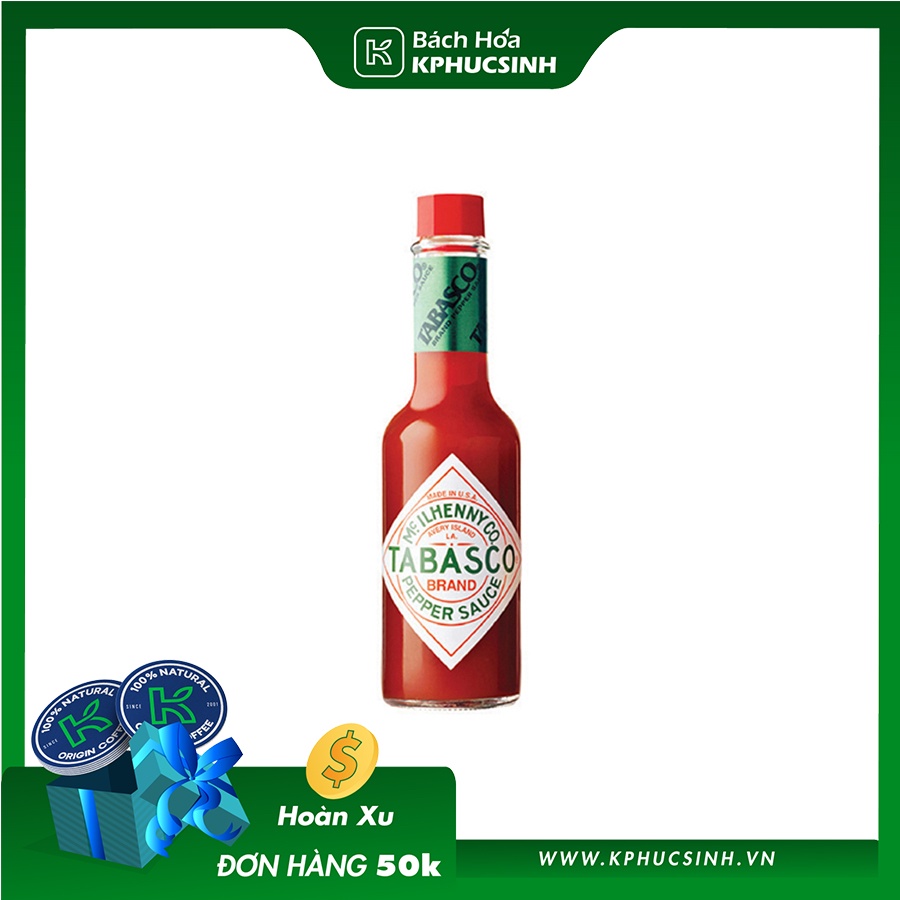 Sốt Ớt Đỏ Hiệu Tabasco 60Ml