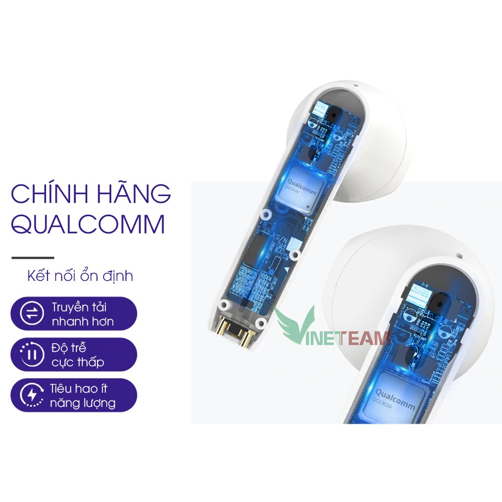 Tai Nghe Bluetooth Tronsmart Onyx Ace TWS,4 MICRO, Chống nước IPX5 tích hợp công nghệ Qualcomm APTX hủy tiếng ồn -dc4081