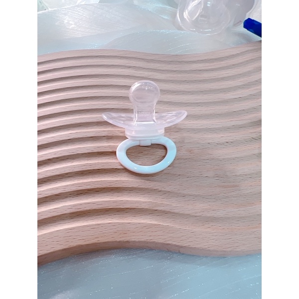 Ti giả NUK Sensitive Silicone nguyên khối siêu mềm hỗ trợ phát triển răng miệng