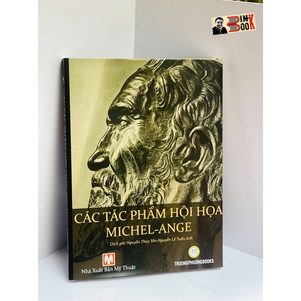 Sách - [Artbook khổ lớn in giấy mỹ thuật] Các tác phẩm hội hoạ Michel-Ange – Ấn bản Phaidon Press - Trường Phương Books