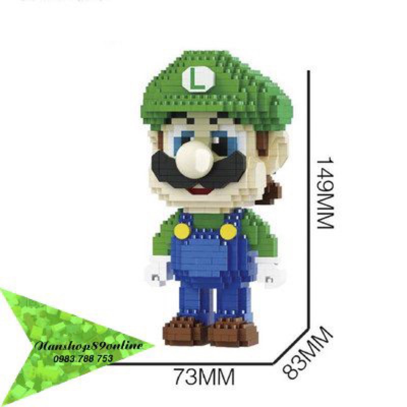 ĐỒ CHƠI LẮP RÁP LEGO 3D Blocks Mini •NHỮNG CHÚ MARIO•