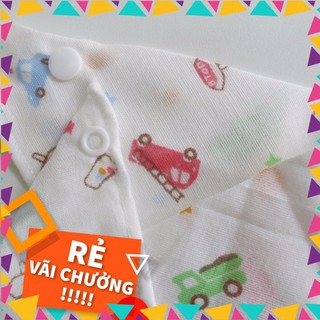 Yếm Xô Quàng Cổ Cài Nút Cho Bé