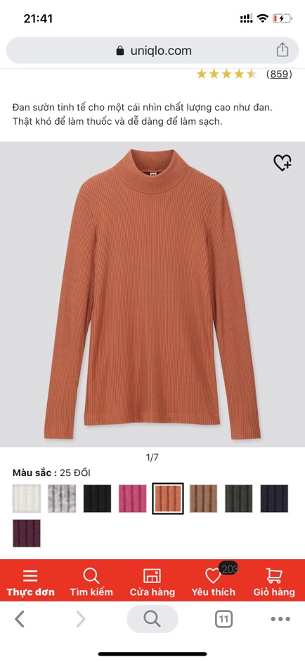 Áo len tăm 2019 uni japan