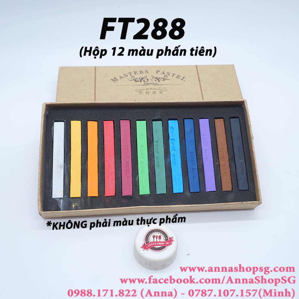 FT288 BỘ 12 MÀU PHẤN TIÊN
