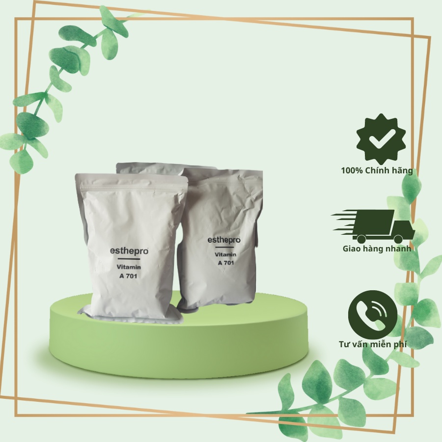 Esthemax Rubber Mask 701 2000ml - Bột mặt nạ dẻo Vitamin, dưỡng ẩm, trắng da, Esthepro chính hãng Hàn Quốc 1kg