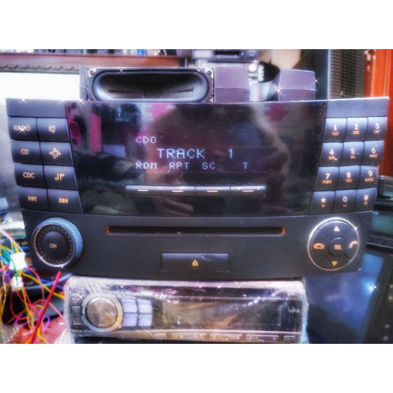 Đầu ALPINE RADIO CD MERCEDES BENZ E CLASS . AUX / USB /