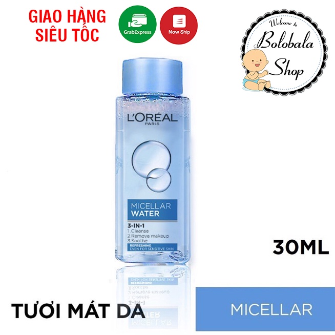 Nước tẩy trang Loreal - L'Oreal Paris tươi mát 30ml