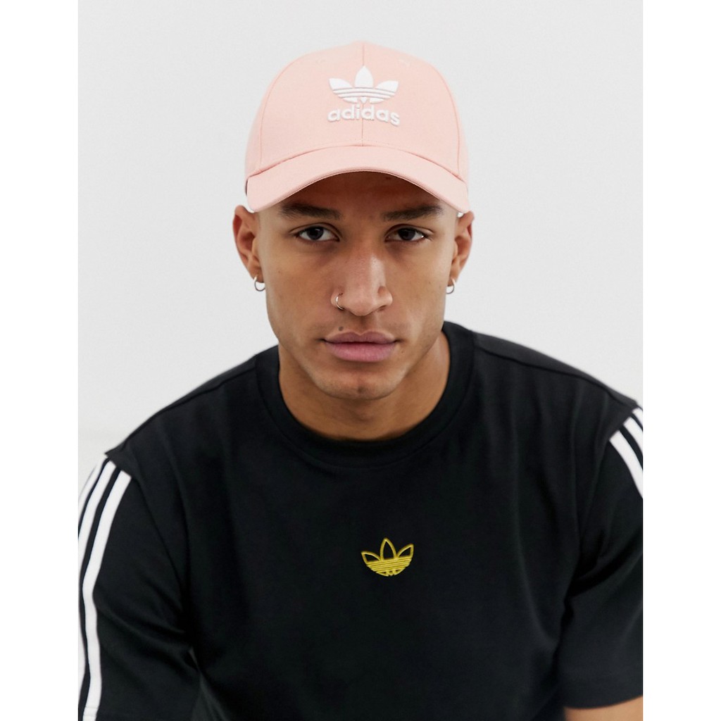 💥 [NGHIỆN TÚI GIÁ GỐC]  Mũ | Nón Thời Trang adidas TREFOIL BASEBALL CAP - DV0173 Hồng Cá Tính | ẢNH THẬT | GIÁ RẺ NHẤT