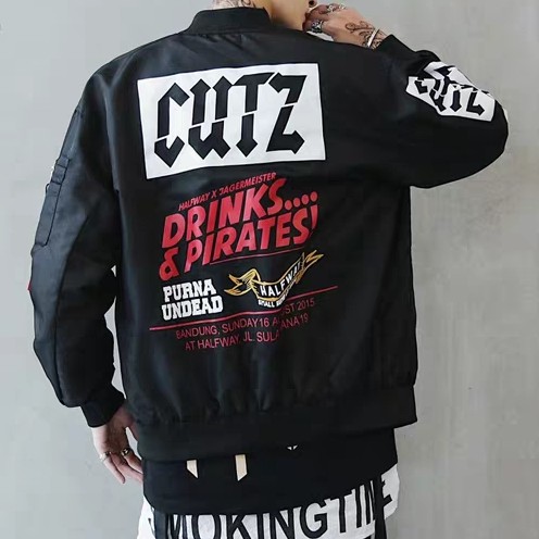 Áo khoác gió bomber nam nữ cuzd