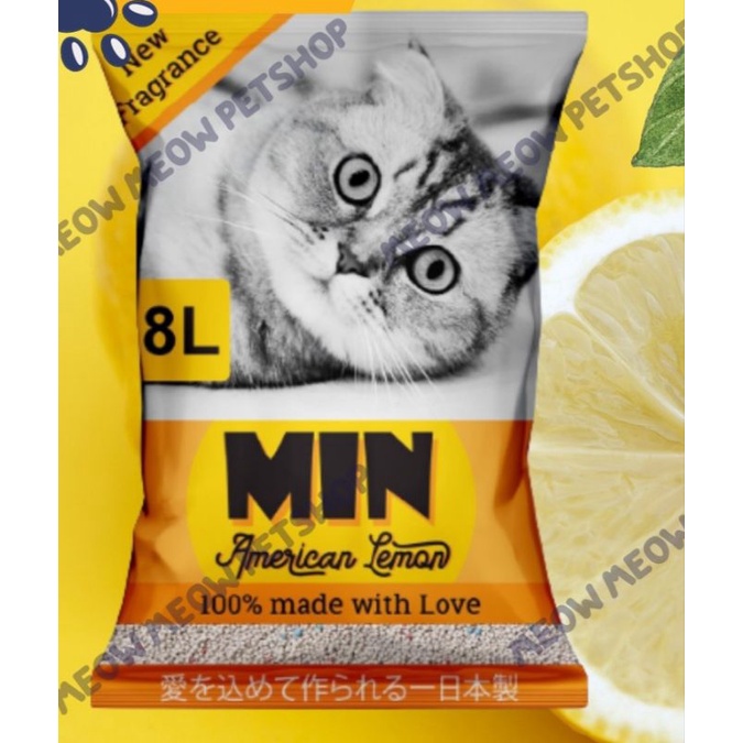 Cát vệ sinh cho mèo MIN