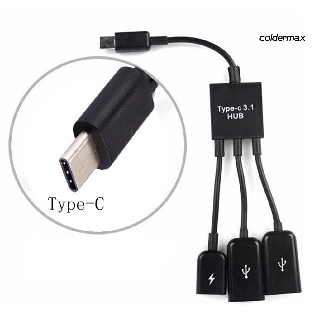 Bộ Chuyển Đổi Hub OTG Type-C USB Chuyên Dụng Cho Điện Thoại Di Động