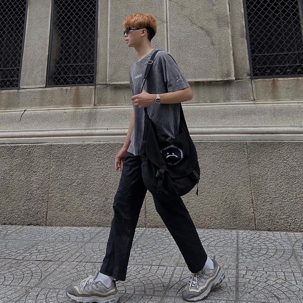 Áo thun Sadboiz Sad Boiz Wash DUSTY SIGNATUREI || Hany shop AL99