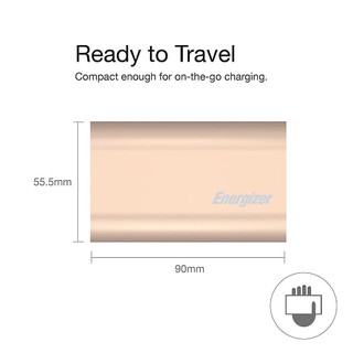 Sạc dự phòng Energizer UE10008 10000mAh