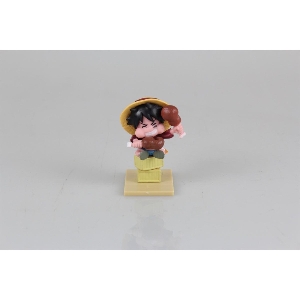 Set 9 mô hình nhân vật One Piece phong cách chibi