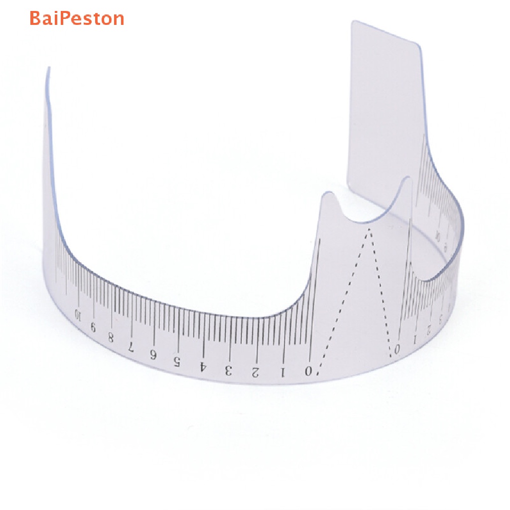 Thước Nhựa Đo Xăm Lông Mày Tái Sử Dụng Tiện Lợi 2017
