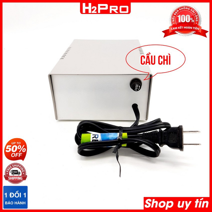 Biến áp tự ngẫu Kawa 750W H2Pro, bộ đổi nguồn 220v sang 110v, 100V 750w chính hãng