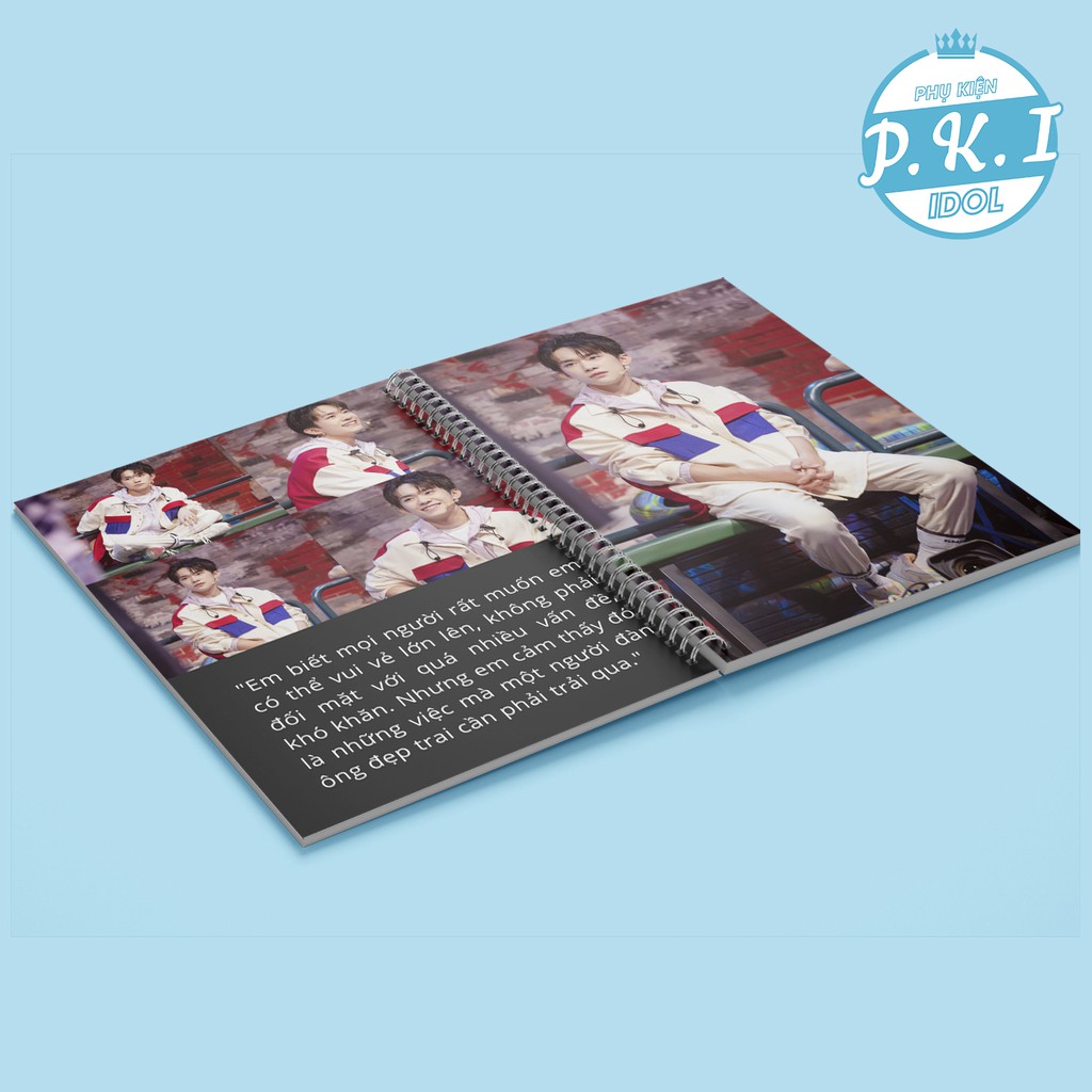 Bộ Photobook Album Ảnh Những Câu Nói Của Chàng Diễn Viên Trẻ Dịch Dương Thiên Tỷ 2021 - QUÀ TẶNG C-POP