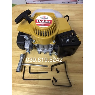 Đầu động cơ máy cắt cỏ hai thì Robin 411 Nhật chính hãng
