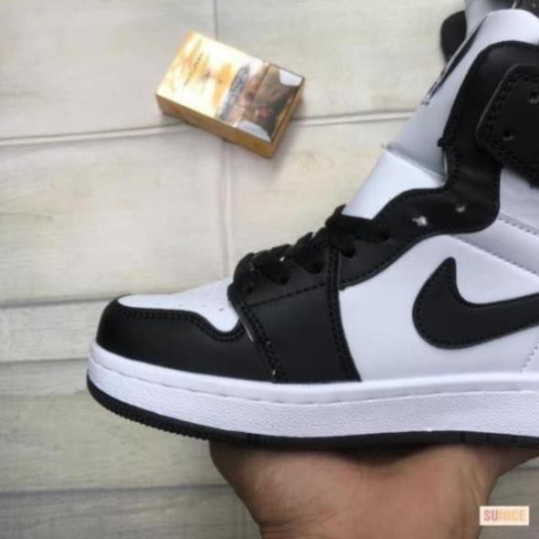 ⚡Siêu Rẻ⚡ Giày thể thao Nike_air Jodan Panda cao cổ đen trắng 2021