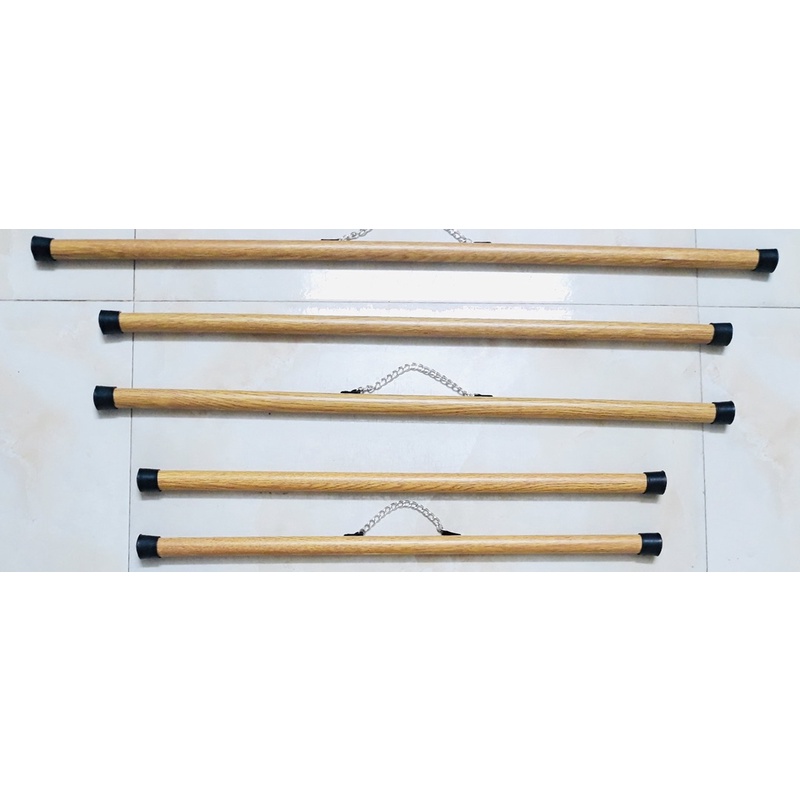 Khung treo ảnh 50cm loại đẹp/ nẹp treo tranh 2 đầu/ Sáo treo tường