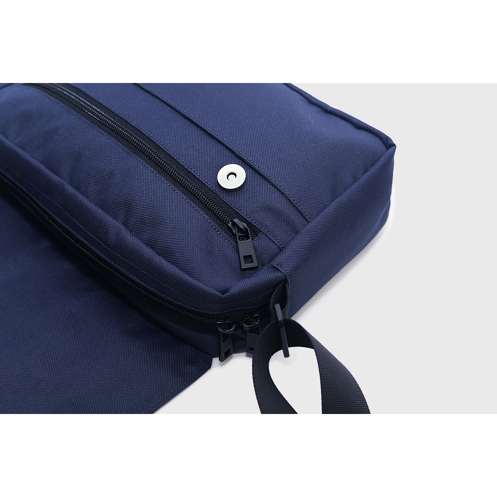 Túi đeo chéo messenger Nam nữ YME đi làm đi học đi chơi tiện dụng chất liệu Polyester Canvas chống thấm nước YSB02