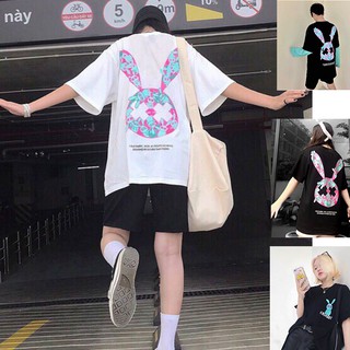 áo thun nam nữ tay lỡ unisex form rộng phong cách ulzzang Pi fashion
