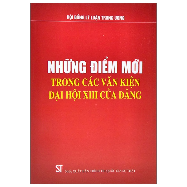 Sách Những Điểm Mới Trong Các Văn Kiện Đại Hội XIII Của Đảng