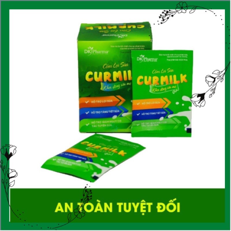 💥Cốm Lợi Sữa  Curmilk 10 gói 💥- mẹ hết lo tắc sữa, ít sữa, mất sữa (hạn 2023)