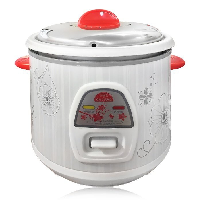 Nồi cơm điện Kim Cương 0,6L nắp rời inox | BigBuy360 - bigbuy360.vn